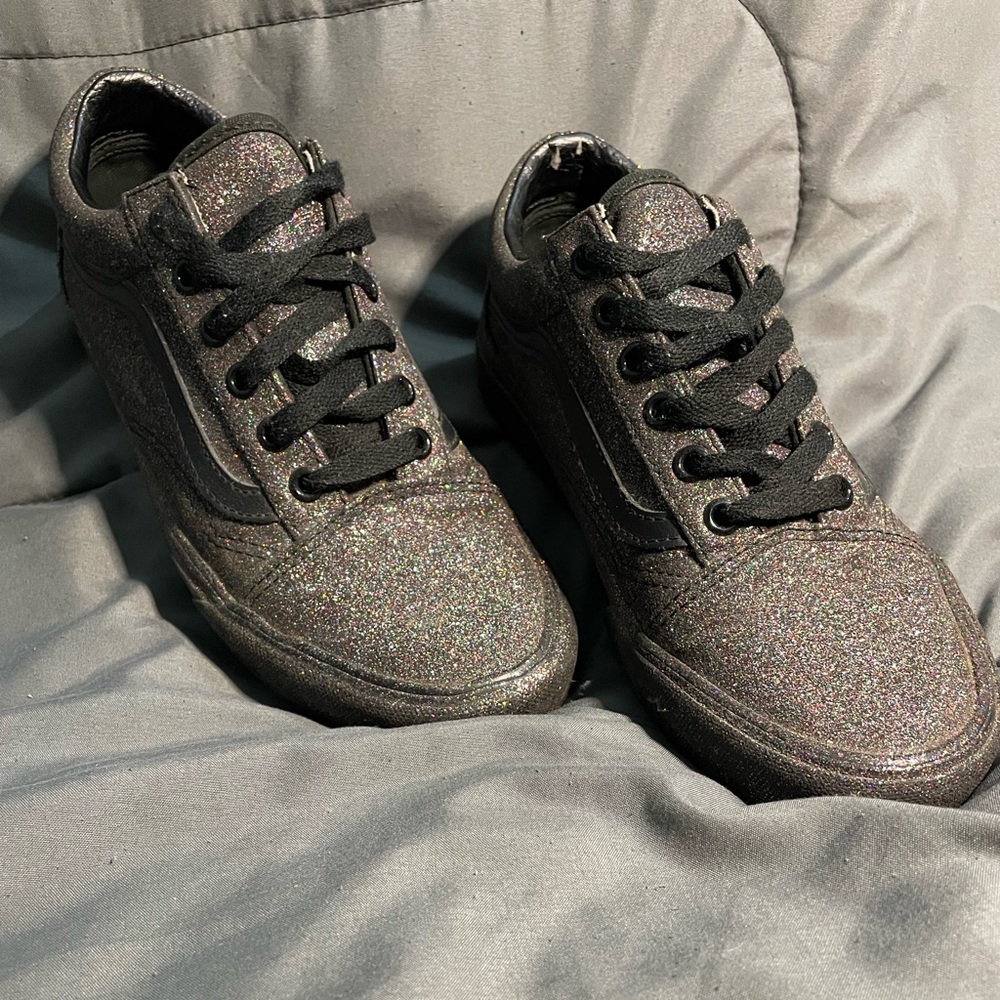 Vans Sparkly size 7